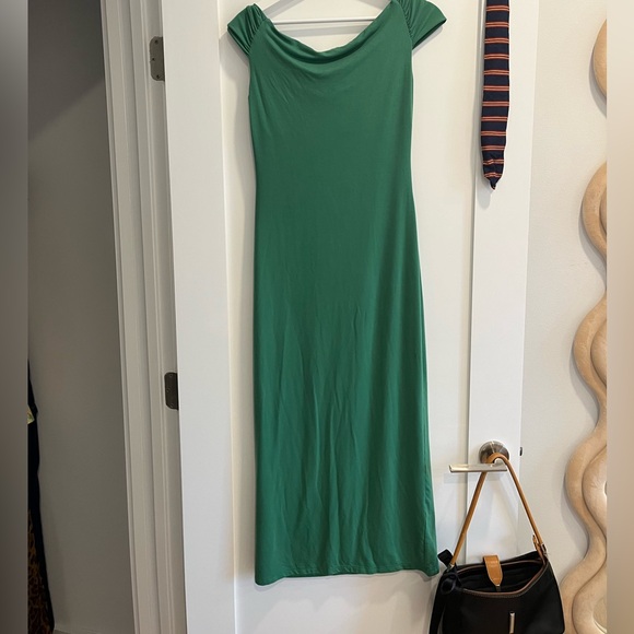 Reformation GREEN Jamen knit dress size small - Picture 9 of 11
